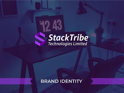 StackTribe Technologies Limited - Brand Identity brand brand templates color psychology logo logo rationale logo variation mood our tribe startup startup logo target audience tech logo typography