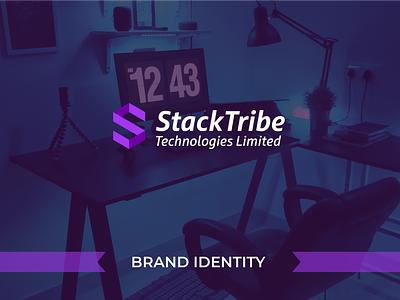 StackTribe Technologies Limited - Brand Identity brand brand templates color psychology logo logo rationale logo variation mood our tribe startup startup logo target audience tech logo typography