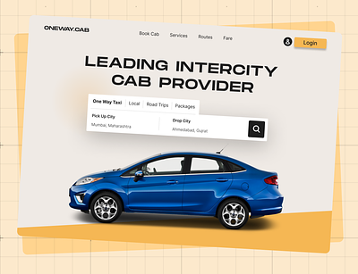 Cab Booking Website - Quick Redesigning Task of Live Website booking cab design ui ux website