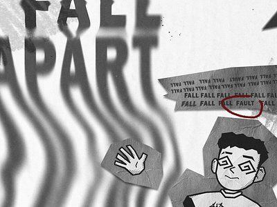 Fall ~*Fault. branding design graphic design illustration poster