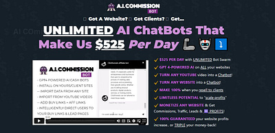 AI Commission Bot Review: Unlock Profits with AI ChatBots affiliate marketing ai chatbots ai commission ai commission bot commission bot