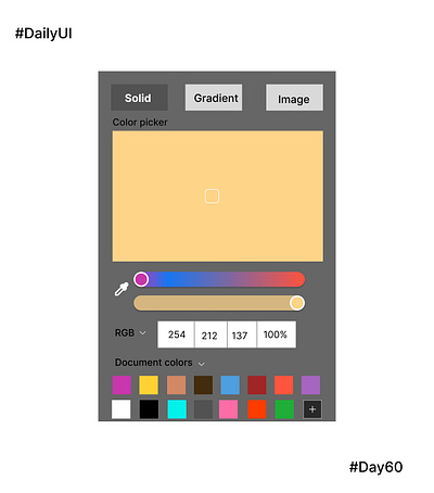 #Day060-Color Picker #DailyUI Design 3d animation branding graphic design logo motion graphics ui