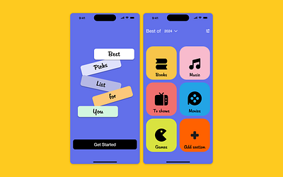 Best Of app design app design best of dailyui design ui uidesign ux