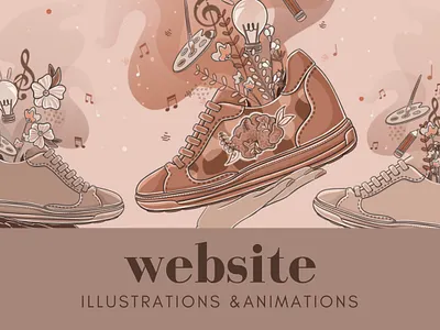 WBHD Website Illustrations branding graphic design illustration procreate vector website design