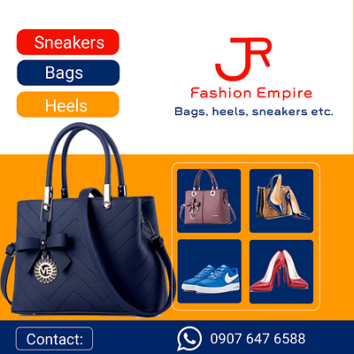 JR fashion empire flyer design business flyer design creative design design graphic design