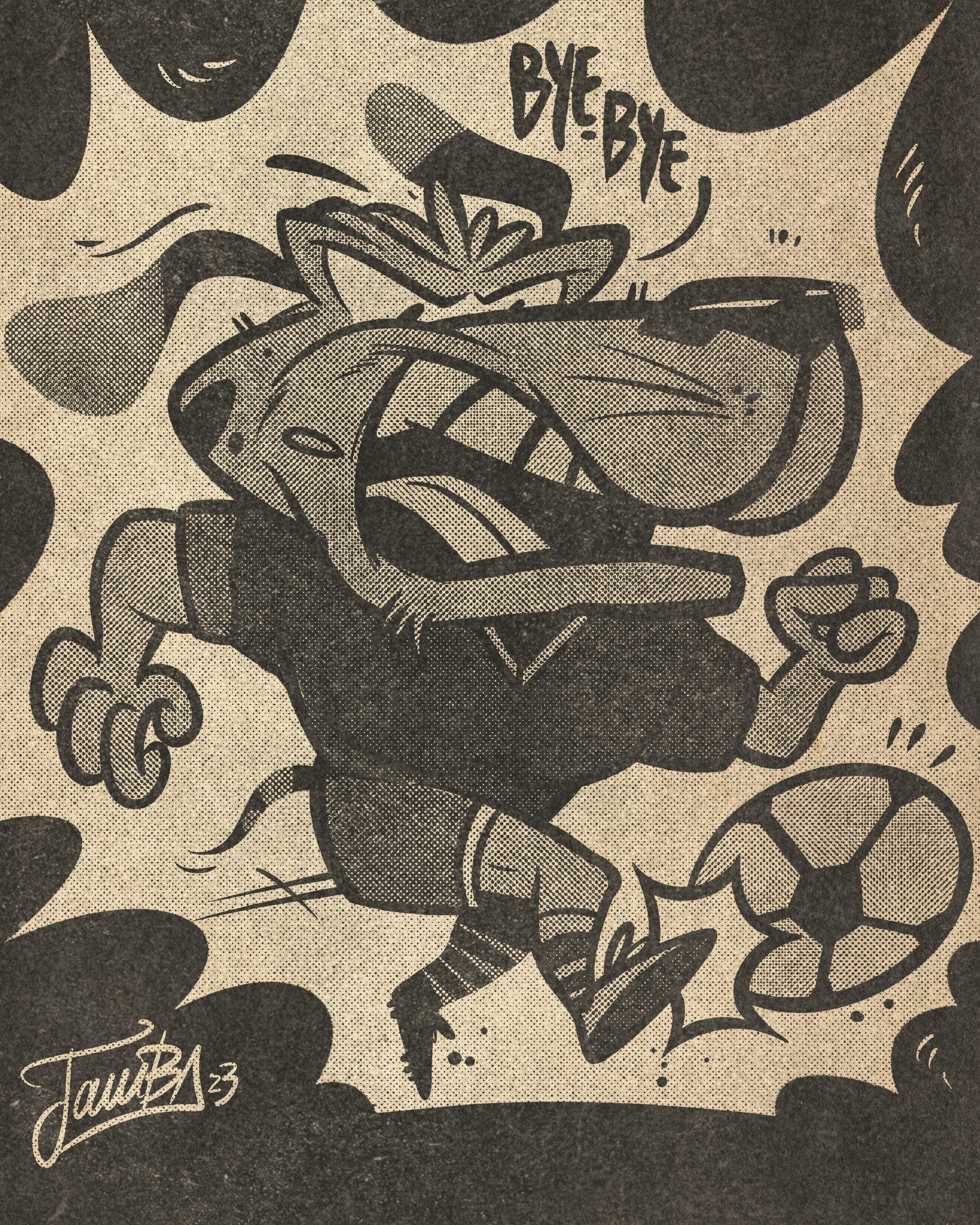 BARRILETE CÓSMICO football retrostyle soccer