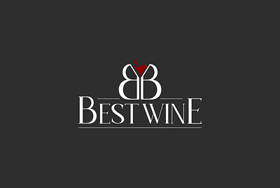 BEST WINE | LOGO DESIGN & BRAND IDENTITY branding graphic design logo logodesigner logomaker