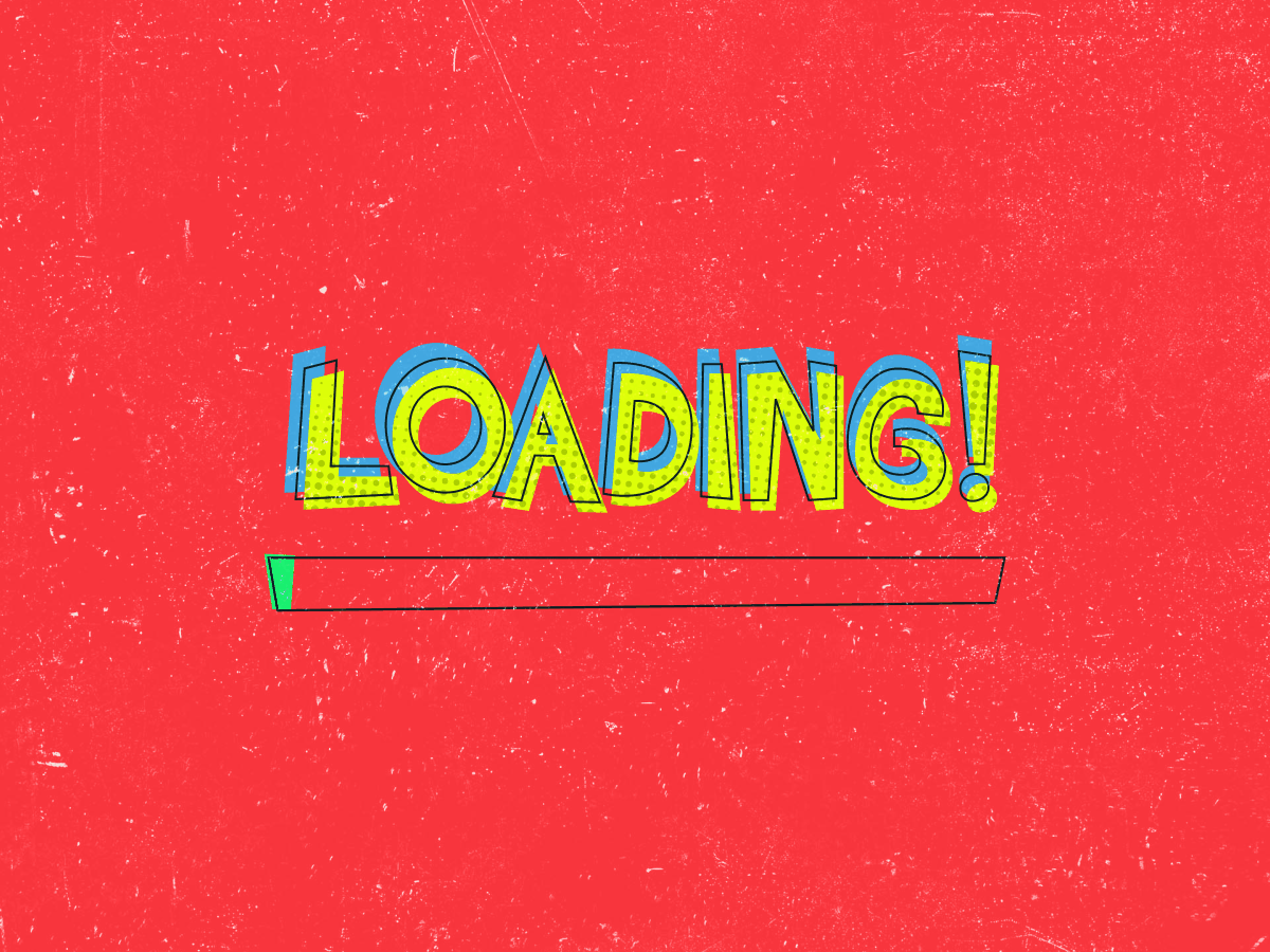 Daily UI #076 - Loading animation app challenge colorful comic comic book daily ui design gif graphic design illustration loading old retro screen ui ux vintage wait website