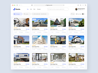 Homie - Property selling dashboard branding clean dashboard design figma freelancer graphic design property ui uidesigner uiuxdesigner userexperience userinterface ux uxdesign web webdesign website