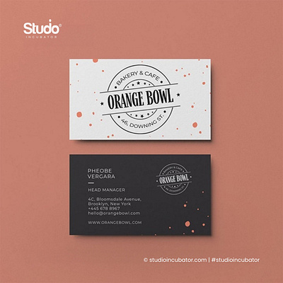 ORANGE BOWL - Bakery & Cafe Branding, Customer Experience logo design