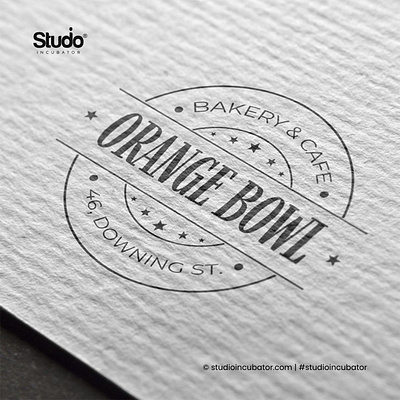 ORANGE BOWL - Bakery & Cafe Branding, Customer Experience logo design