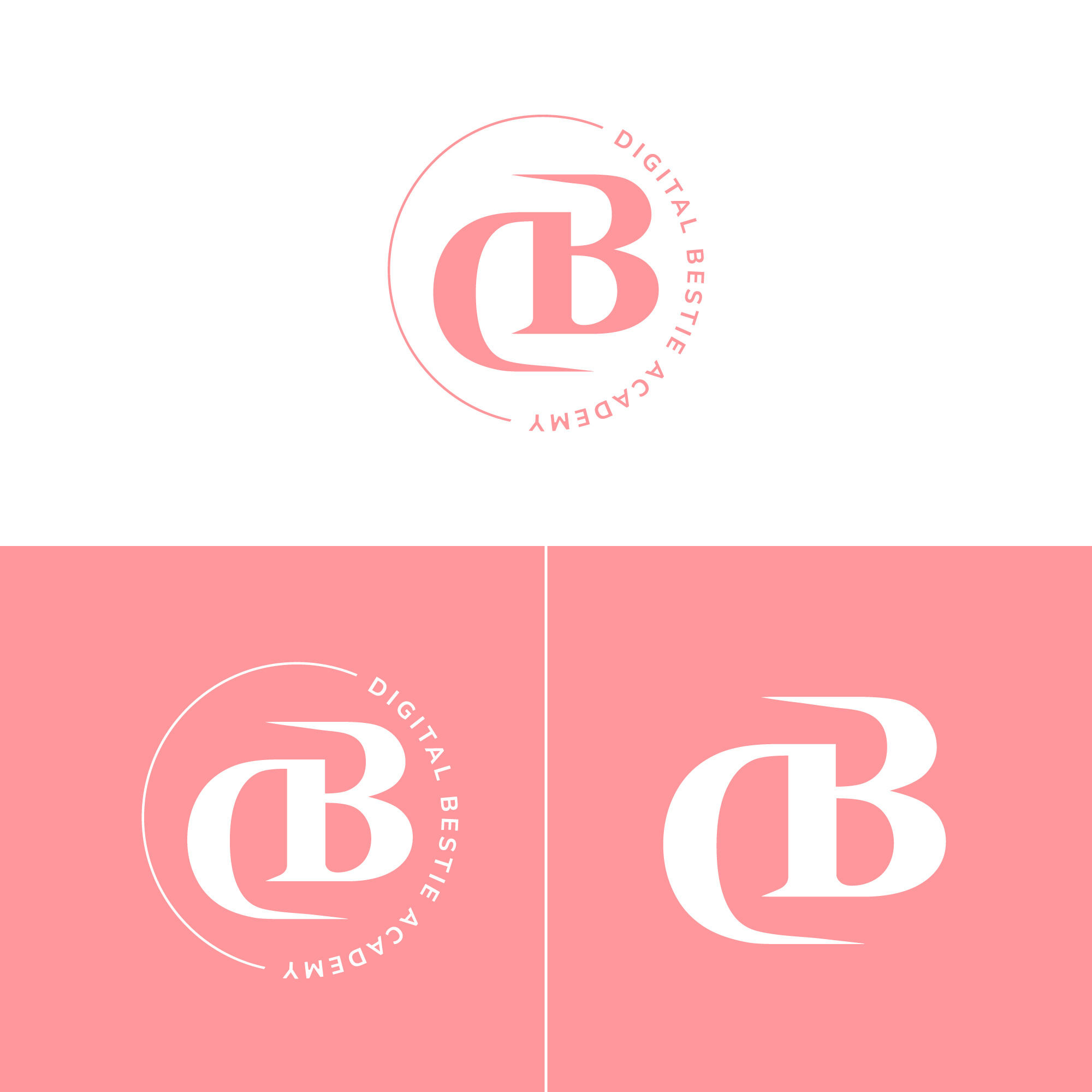 Digital Best Academy Logo Design academy best branding design digital graphic design graphic designer logo logo design logodesign logos logotipo logotype ui vector лого