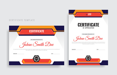 Certificate Design graphic design