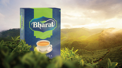 Bharat Tea Packaging bharat bharat tea branding graphic design green tea identity illustration indian tea indian tea packaging label label design milk tea packaging pouch tea tea packaging tea pouch