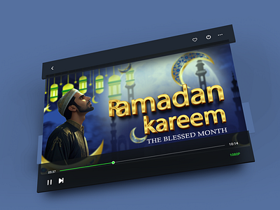 Ramadan Kareem Thumbnail Design banner design bg vect byzed ahmed poster ramadan ramadan kareem thumbail romjan social media social media poster thumbnail design youtube thubnail