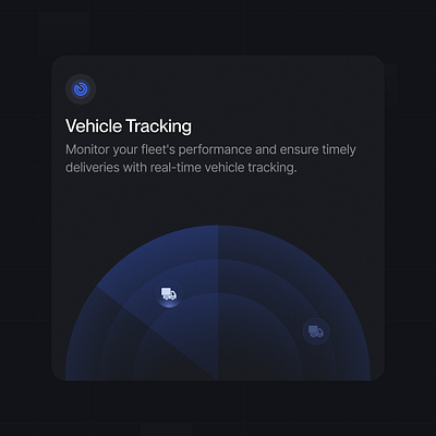 Vehicle Tracking Card 🚧✨ animation design graphic design ui visual identity