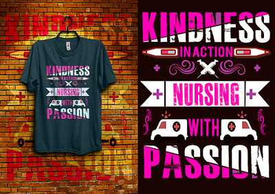 Nurse T-shirt Design logo t shirt design