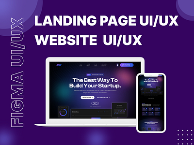 Landing page UI/UX & Website UI/UX Design design dribblble figma landingpage ui design mockup design product design ui ui design ui ux user experience user interface ux website design