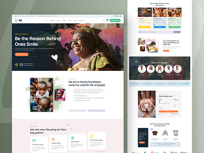 Traba - Charity Foundation charity charity foundation envytheme fund collection ngo non profit uidesign uxdesign uxresearch