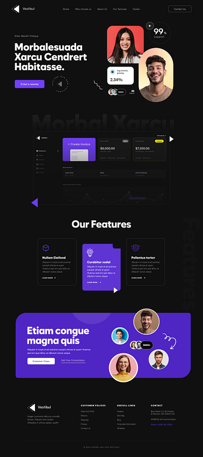 Trending website ui ux