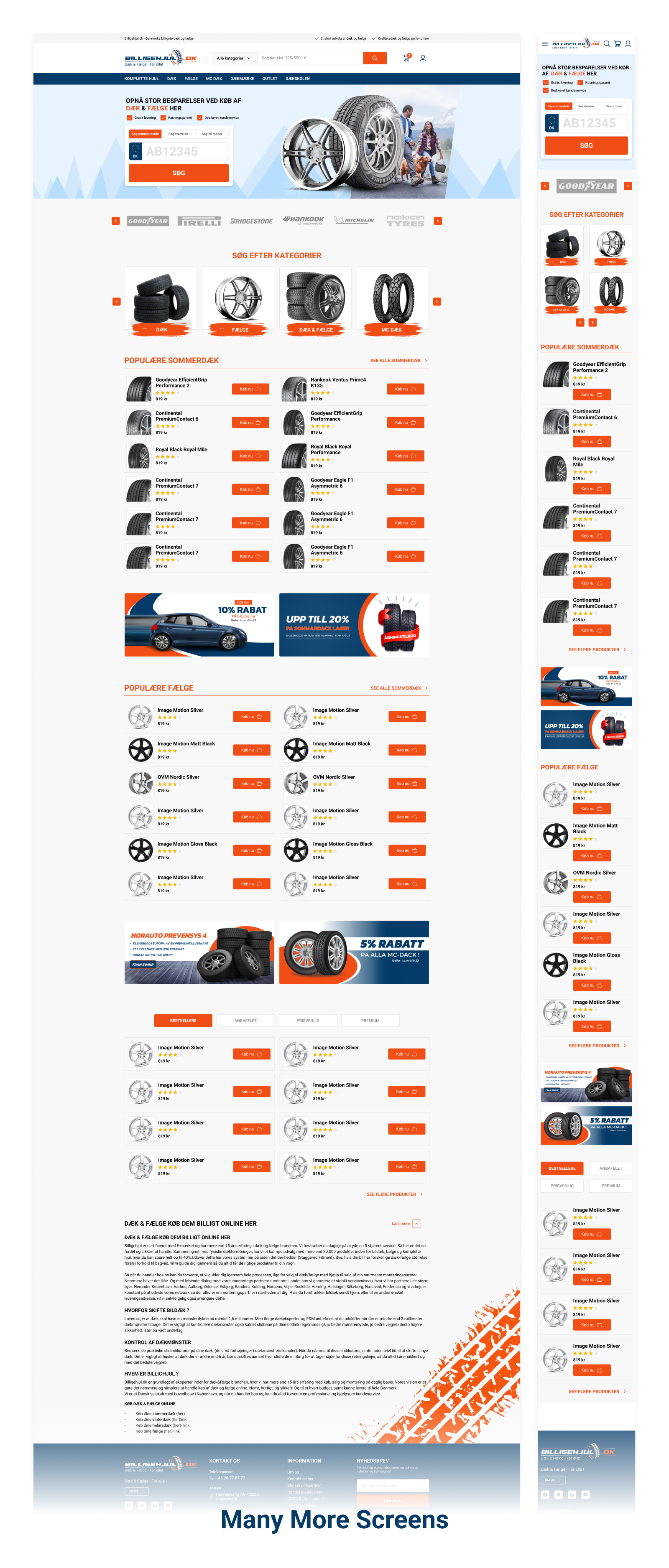 Auto Parts Website Design - UI/UX Design by Dolphin Web Solution on ...