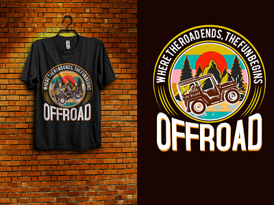 Off Road T shirt Design custom logo t shirt design