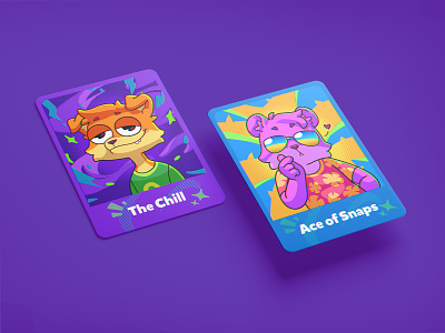Party Goose: Funky Fiesta. Card Game art bear branding character chill clean colourful creative cute design dog fancy fun furry game high illustration mayami stoned trading card