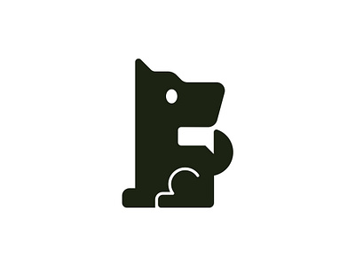 Dog chat brand branding chat design dog elegant graphic design illustration logo logotype mark minimalism minimalistic modern negative space pet sign speak talk