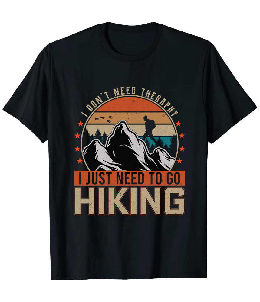 Hiking T Shirt Design adventure t shirt design apparel awesome black and white t shirt black t shirt cloth design hiking t shirt design mountain t shirt design outdoor t shirt design sweat shirt t shirt trendy typography unique t shirt urban t shirt