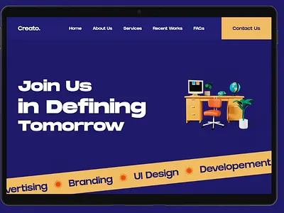 Endless Auto Scrolling Animation🚀🔄 3d animation branding motion graphics ui ux