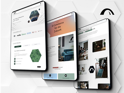 WebStollen with new Design System branding graphic design