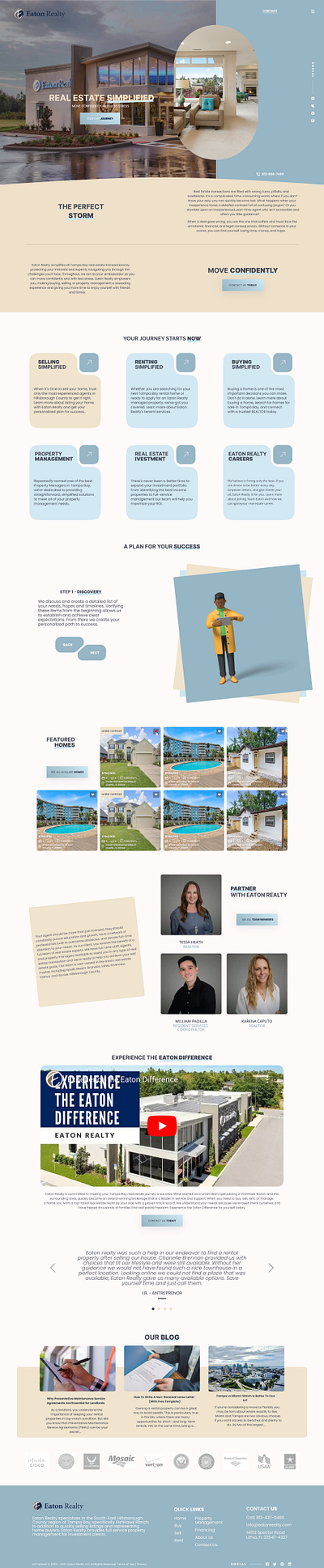 Real Estate Landing Page design figma graphic design landingpage ui ux webpage