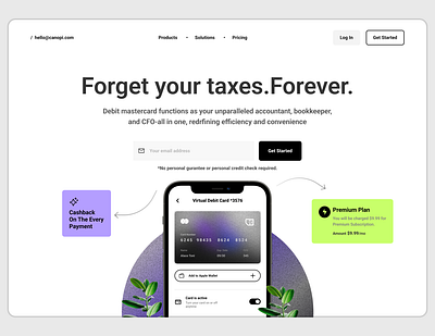 Finance Website UI design typography ui ui ux uidesign ux uxui