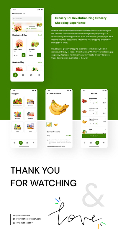 Grocery App 2024 app concept design figma grocery grocery app mobile ui