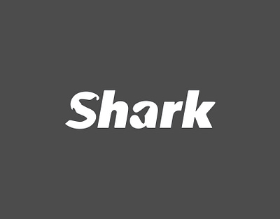 Shark typography logo . Creative logo design. 3d branding creative graphic design logo logo design