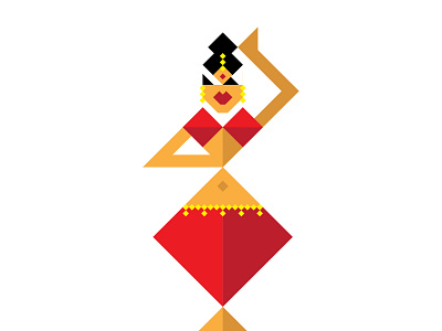 Oriental dance graphic graphic illustration illustration vector vector graphic vector illustration