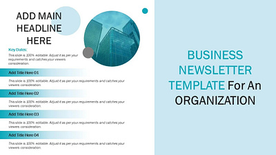 Business Newsletter Template for An Organization creative powerpoint templates kridha graphics powerpoint design powerpoint presentation powerpoint presentation slides powerpoint templates ppt design presentation design presentation template