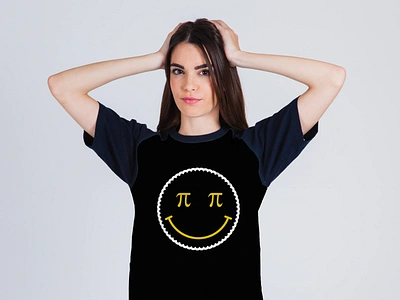 pi day t-shirt design apparel design fashion funny graphic design holiday illustration logo march math math teacher mathematics pi day smile student t shirt design trendy typography unique vintage