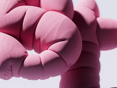 3D Floated Letters 3d animation branding graphic design illustration logo typography