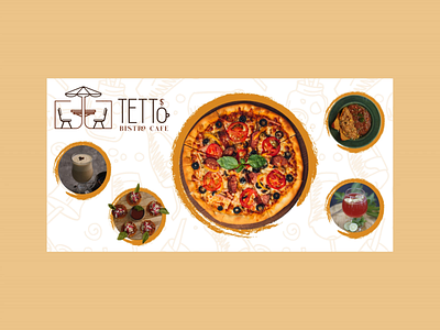 Tetto Bistro Cafe | Food Banner Design banner design graphic design illustration logo shopify ui ux web design