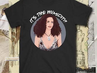 It’s the humidity this Monica Geller Friends t-shirt