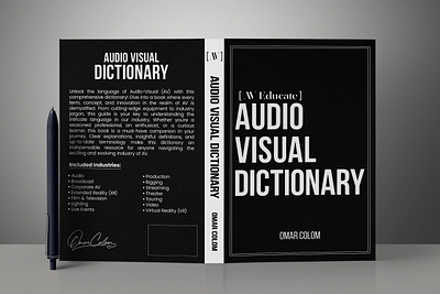 Audio Visual Dictionary 3d mockup amazon book cover audio visual dictionary book cover book cover art book cover design book cover mockup book design ebook ebook cover epic bookcovers graphic design hardcover kindle book cover kindle cover minimal book cover minimalist book cover non fiction book cover paperback cover professional book cover