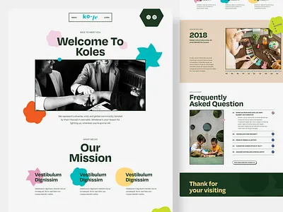 Kids Clothes Shop Project app clothes colorful cute funny kid landing page mobile products shop ui uiux ux web design website