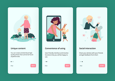 daily ui / 023 / onboarding app daily ui dailyui design mobile onboarding