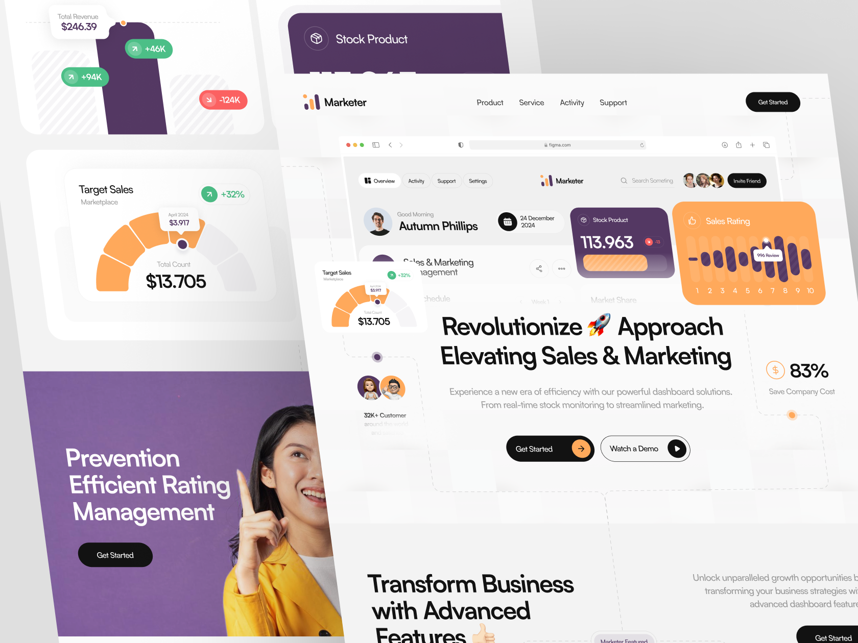 Example of Saa S Website Design Platform Showcase