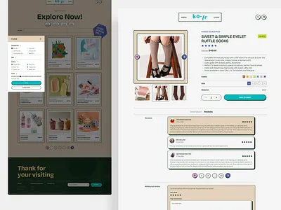 Kids Clothes Shop Project add to cart cart checkout cute fun kids clothes website layout mobile popup popups product details products reviews shop ui uiux ux web web design website