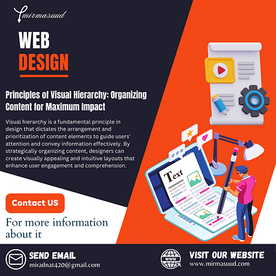 Principles of Visual Hierarchy creativedesign css3 ecommerce website elementor elementor pro html landing page mir masuud mirmasuud modern website portfolio website design responsive web design ux design web design webdev website development webwebdev wordpress wordpress design wordpress development