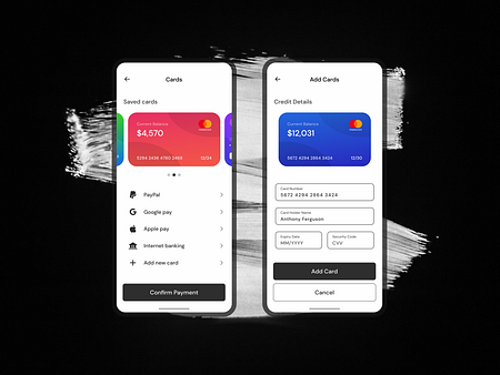 Card UI designs, themes, templates and downloadable graphic elements on ...