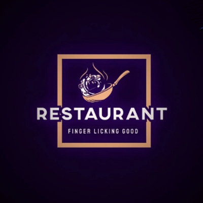 Logo design for resturant logo