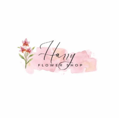 Logo design for flower shop logo